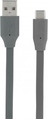 Câble Ethernet MOOOV Câble USB-C /USB-A plat 1 m - gris sidér