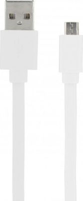 Câble Ethernet MOOOV Câble micro USB /USB-A plat 1 m - blanc