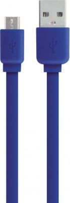 Câble Ethernet MOOOV Câble micro USB /USB-A plat 1 m - bleu