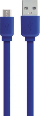 Câble Ethernet MOOOV Câble micro USB /USB-A plat 1 m - bleu