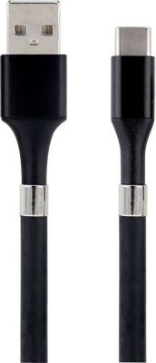 Câble Ethernet METRONIC Câble USB-C /USB-A aimanté 2 m - noir