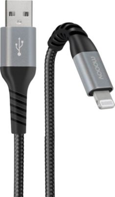 Câble Lightning MOOOV Câble MFI/USB-A pr iPhone iPad 2 m