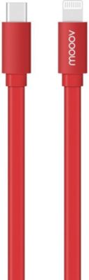 Câble Ethernet MOOOV Câble MFI / USB-C plat pour iPhone iPad