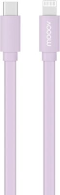 Câble Ethernet MOOOV Câble MFI / USB-C plat pour iPhone iPad