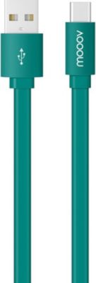 Câble Ethernet MOOOV Câble USB-C /USB-A plat 1 m - vert quetz
