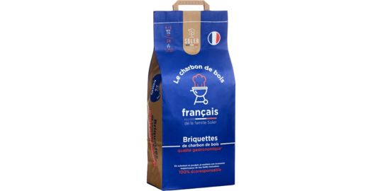 Briquette de charbon SOLER Briquette de charbon de bois 7.5 kg