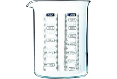 Verre doseur PYREX gradue 0.5L
