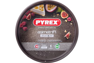 Moule à manqué PYREX à charnières métal diam 20 cm Asimetria