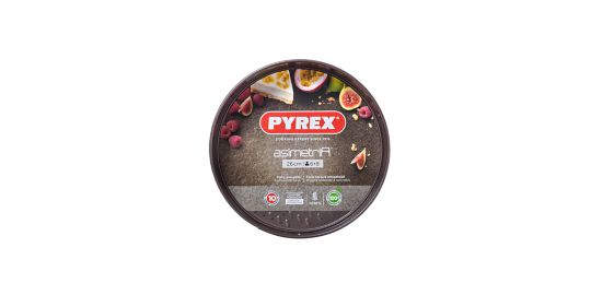 Moule à manqué PYREX à charnières métal diam 26 cm Asimetria