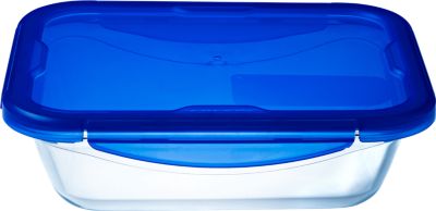 Boîte Hermétique Pyrex Cook & Go Rectangulaire 0.80L 20X15 Cm