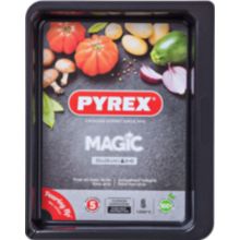 Plaque de cuisson PYREX rect metal 35x26 cm Magic