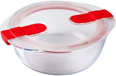Boîte alimentaire PYREX cook & heat rond 20x18 cm avec couv