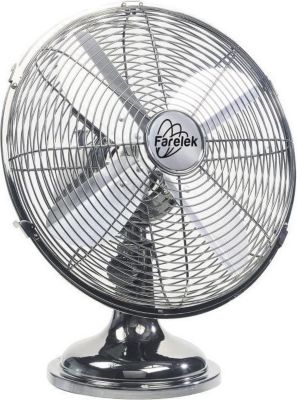 Ventilateur FARELEK UTAH  Ventilateur a poser Ø30cm 35W chro
