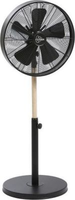 Ventilateur FARELEK CALIFORNIA Noir & Bois  Ventilateur sur