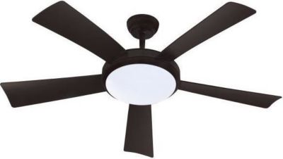 Ventilateur FARELEK WALLIS Noir  Ventilateur de plafond Ø132