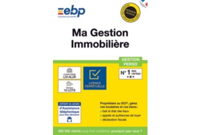ESD EBP Ma Gestion Immobilière version 10 Lots