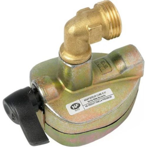 Robinet adaptateur bouteille gaz pour valve de connexion diamètre