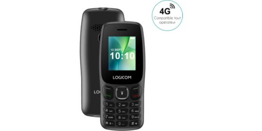 Téléphone portable LOGICOM Posh 405 Noir