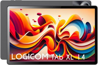 Tablette Android LOGICOM 14.1'' 4/128Go Noir FHD