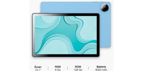 Tablette Android LOGICOM Tab Fold 10 Bleu 128Go