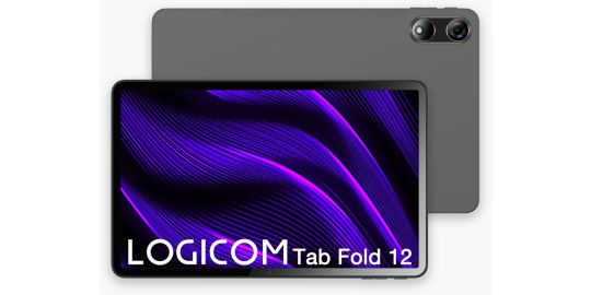 Tablette Android LOGICOM Tab Fold 12 Noir 128Go