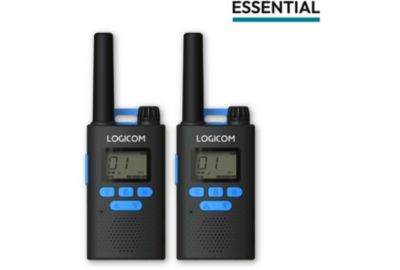 Talkie walkie LOGICOM Talkie Walkie Essentiel Noir