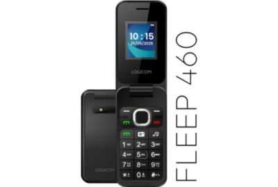 Téléphone portable LOGICOM Fleep 460 Noir