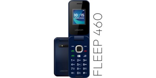 Téléphone portable LOGICOM Fleep 460 Bleu