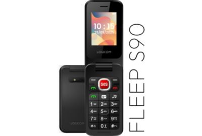 Téléphone portable LOGICOM Fleep S90 Noir