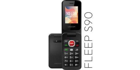 Téléphone portable LOGICOM Fleep S90 Noir