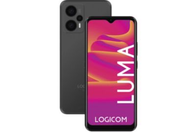Téléphone portable LOGICOM Luma 128Go Noir