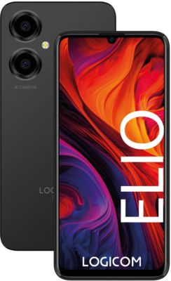 Smartphone LOGICOM Elio Noir 64Go 4G