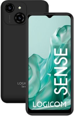 Smartphone LOGICOM Sense Noir  6.51'' 4/64Go