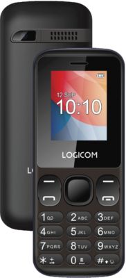 Téléphone portable LOGICOM Posh 186 Noir 2G