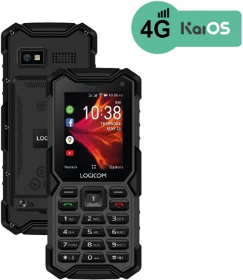 Téléphone portable LOGICOM Xtrem 40 Pro Noir 4G