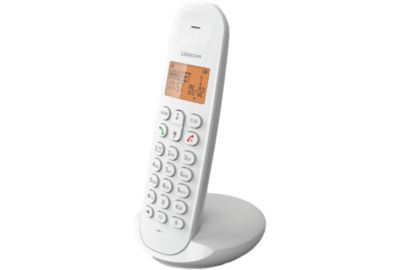 Téléphone sans fil LOGICOM Iloa Solo Blanc