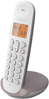 Téléphone sans fil LOGICOM Iloa Solo Taupe