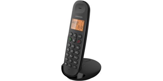 Téléphone sans fil LOGICOM Iloa Solo Répondeur Noir
