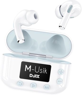 Ecouteurs D-JIX M-USIK Player 8Go with TWS earbuds