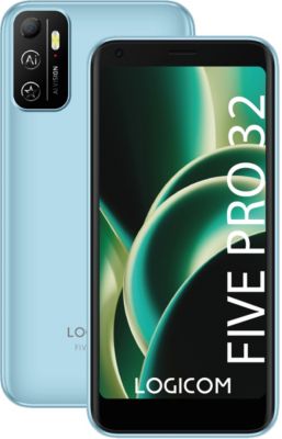 Smartphone LOGICOM Five Pro Bleu 32Go 4G