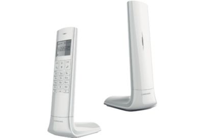 Téléphone sans fil LOGICOM Luxia Solo Blanc/Gris