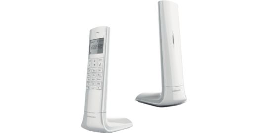Téléphone sans fil LOGICOM Luxia Solo Blanc/Gris