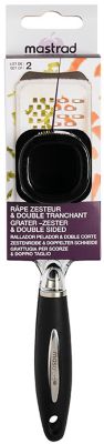 Râpe MASTRAD x2 avec 1 zesteur et 1 double lame