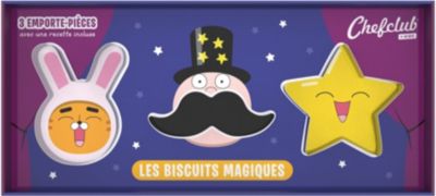 Emporte pièces CHEFCLUB les biscuits magiques