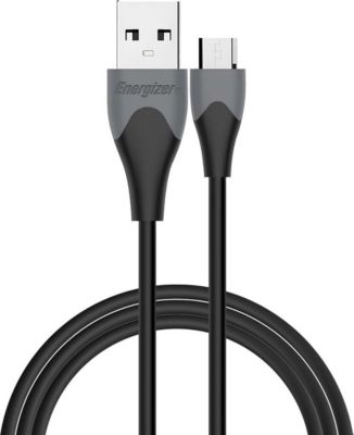 Câble micro USB ENERGIZER pour Smartphone Tablette Ultra Flexible
