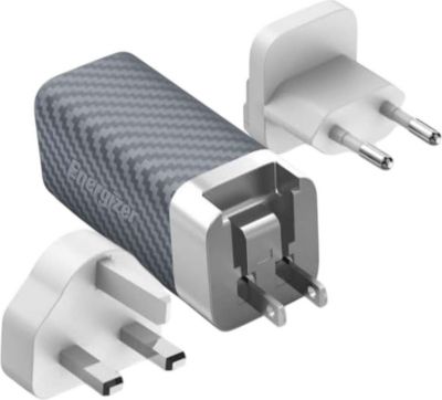 Chargeur ENERGIZER ENERGIZER Chargeur Secteur GaN 5A USB et Chargeur ENERGIZER ENERGIZER Chargeur Secteur GaN 5A USB et