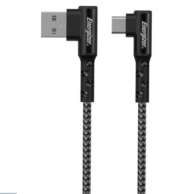 ENERGIZER USB-A / USB-C Coudé 2m pour Usage Gaming