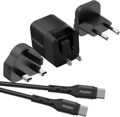 Chargeur ENERGIZER ENERGIZER Chargeur GaN Secteur 4A USB-C Chargeur ENERGIZER ENERGIZER Chargeur GaN Secteur 4A USB-C