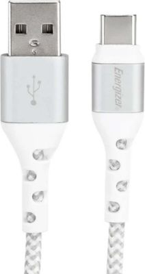 ENERGIZER USB-A / USB-C Nylon Tressé 2m Anti-nœud