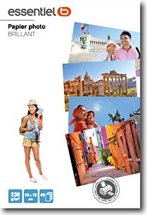 Papier Photo ESSENTIELB A4 230g - 40 Feuilles - Marque SC - Neuf